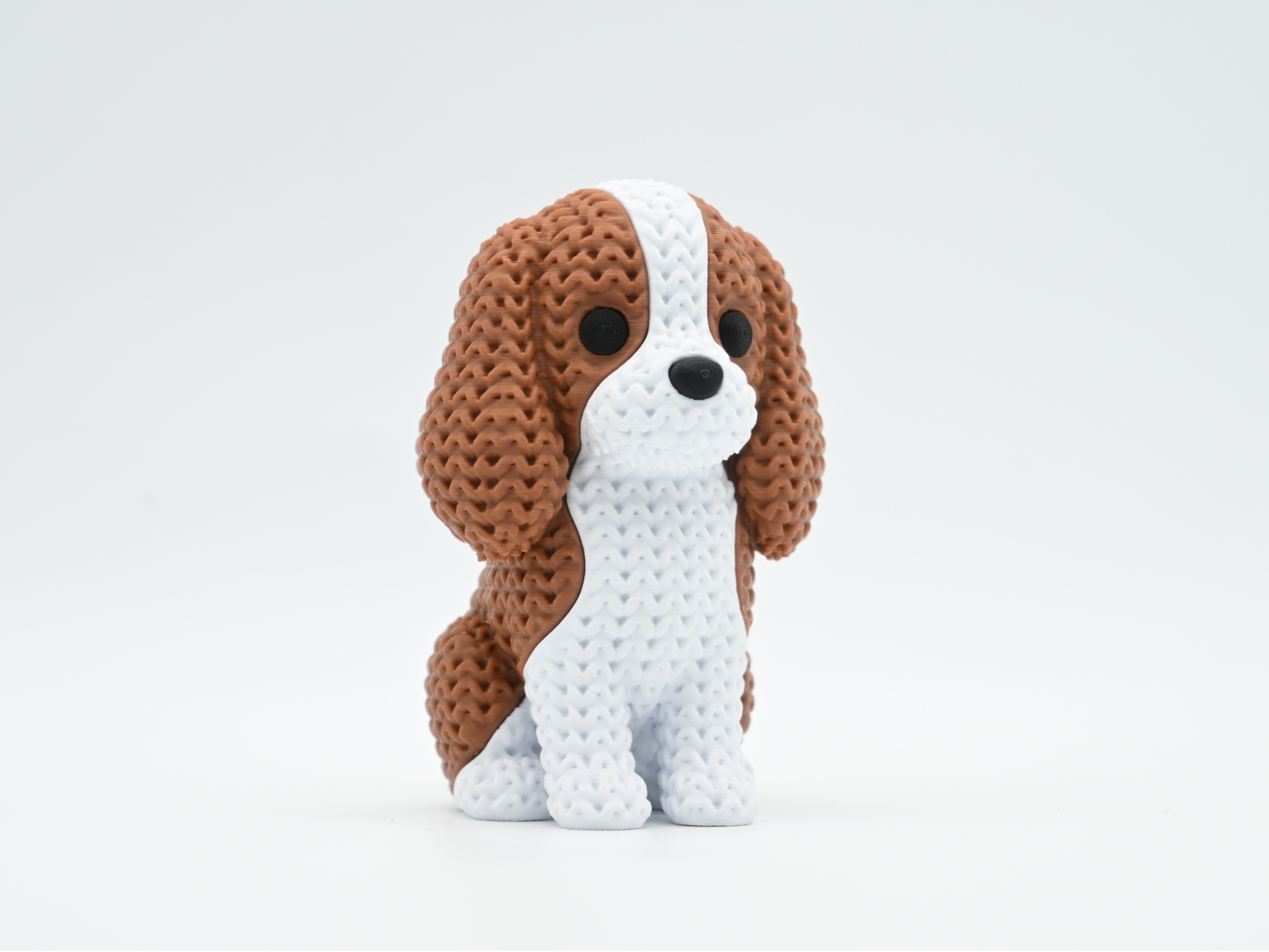 Knitted Cavalier King Charles Spaniel Dog - 1