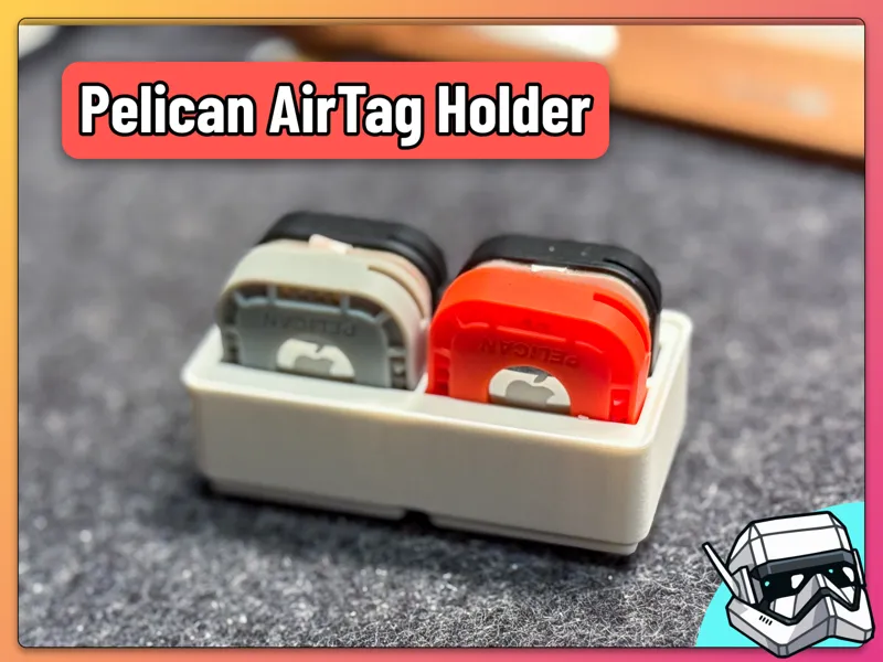 Gridfinity - Pelican Apple AirTag Holder