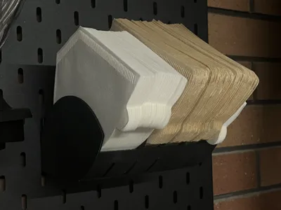 Pegboard - Coffee Filter Holder - Fish-shaped Filter Holder