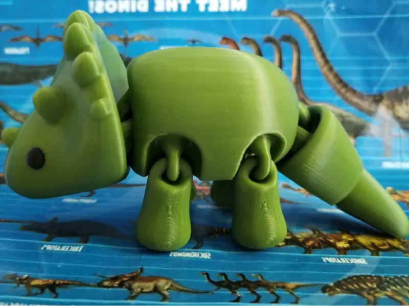 Cute Flexi Triceratops