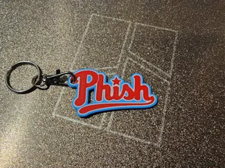Philly phish keychain