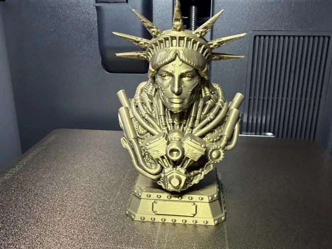 Liberty V-Twin Bust – Die Mechanik der Freiheit