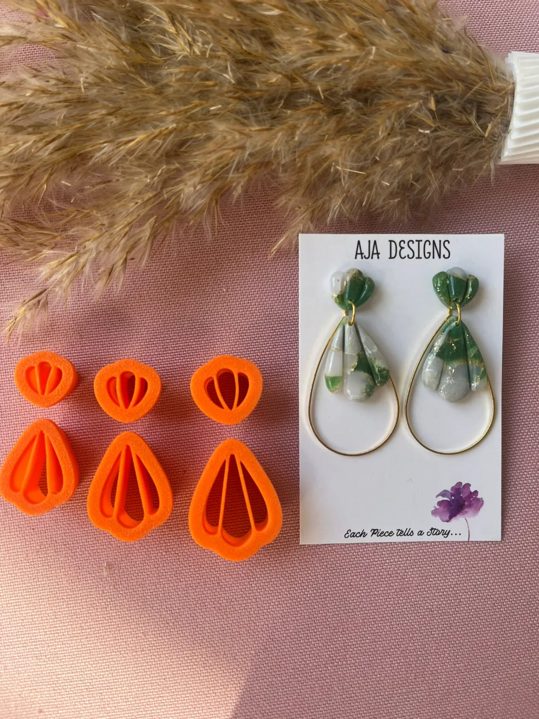 Polymer Clay Earring Mold 17 view 2