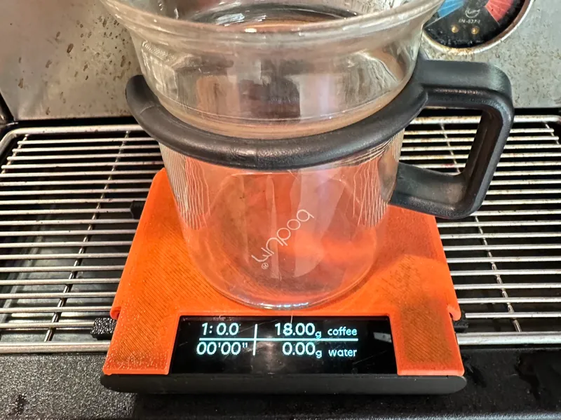 Varia AKU Mini Scale - Espresso Splash Guard