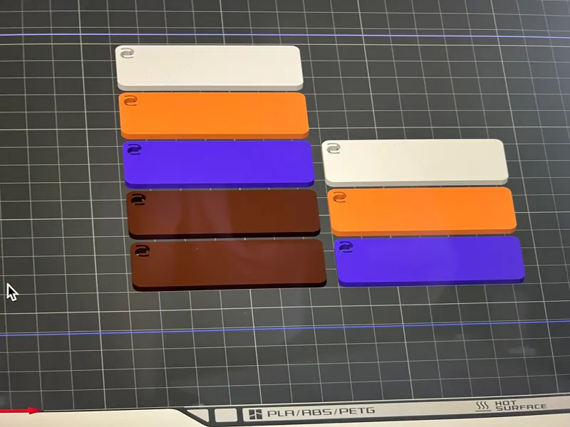 Filament Anhänger Tag
