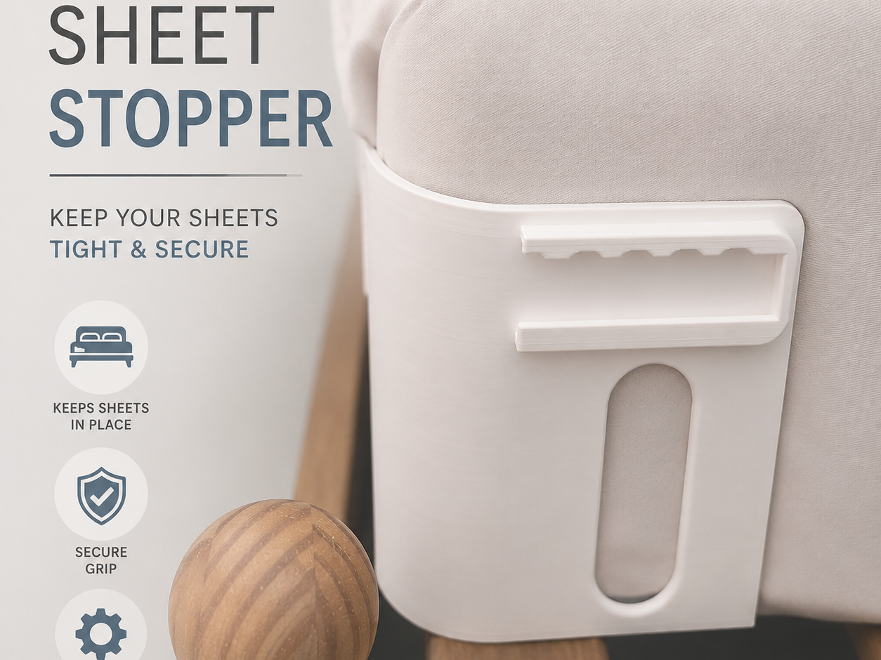 Fitted Sheet Anti-Slip Corner Grip (15cm) - 1