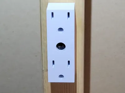 Power Adapter Plug Socket Wall Holder Storage