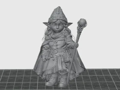 DnD Druid Gnome