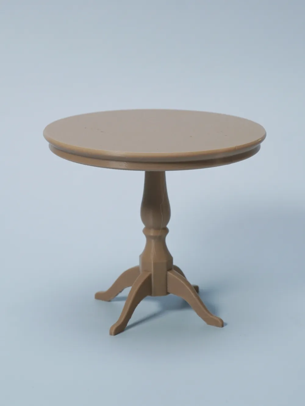 Round Column Images Miniature Round Pedestal Table Classic Style - Free 3D Print Model ...