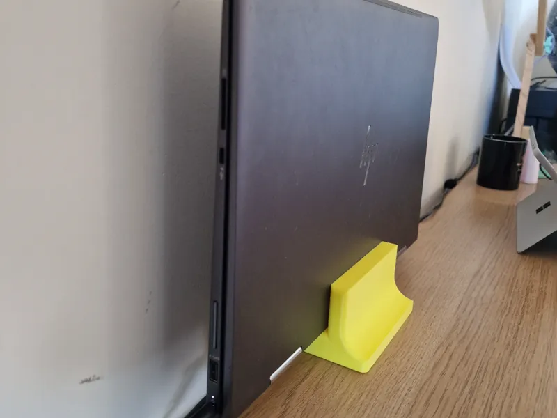 laptop vertical stand/storage desk tidy mount