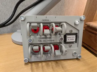 Apollo Command Module - Master Alarm Panel Section