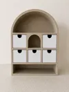Shelf with drawers
