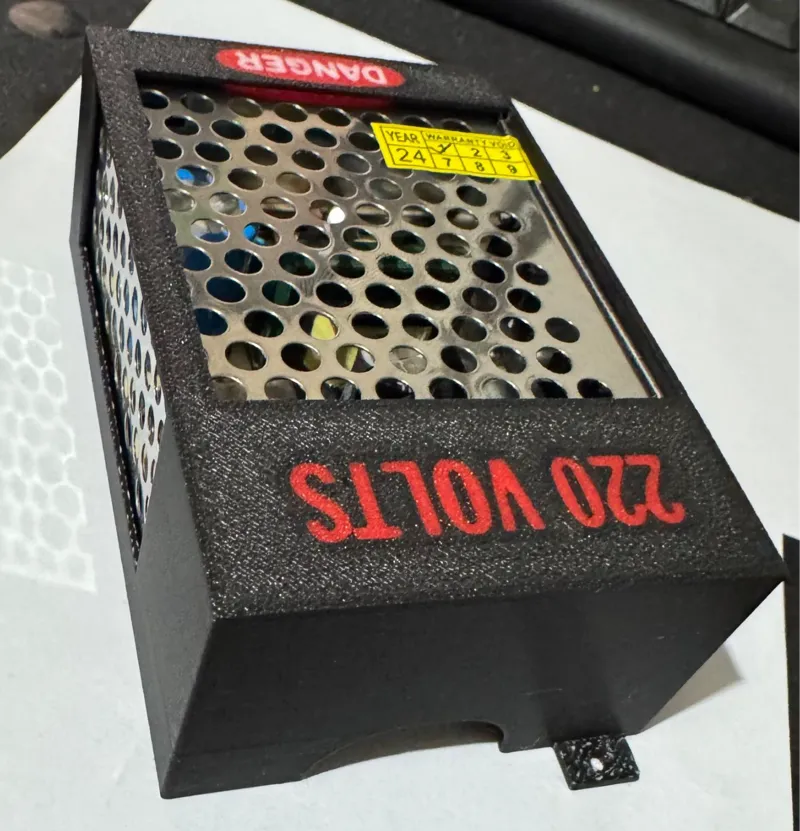 Box for 5v power supply