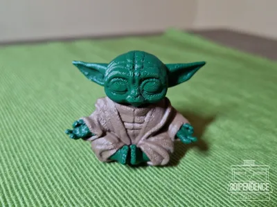 Baby Yoda Sitting