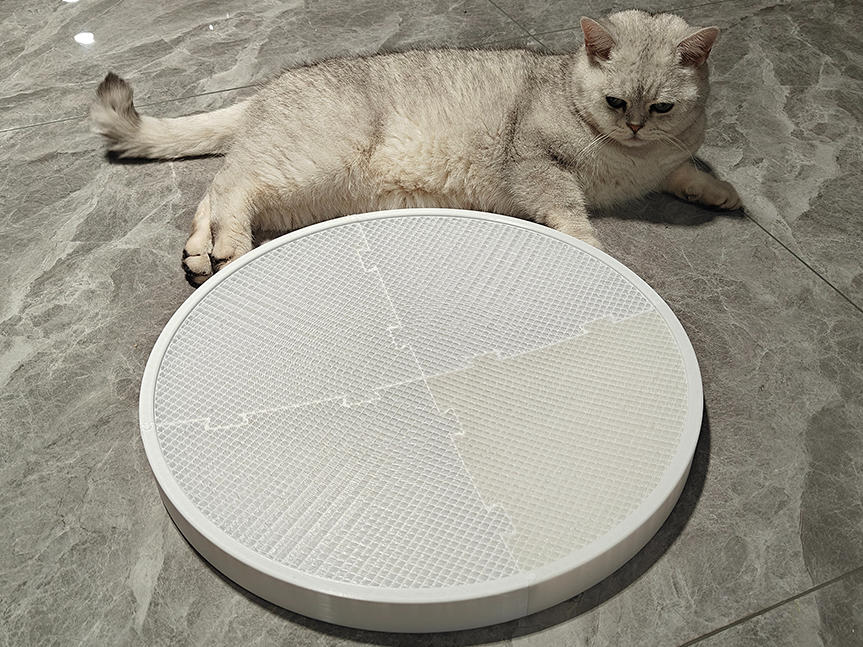 Miniatura 1 do modelo 3D 纯打印大号宠物猫抓板/猫窝