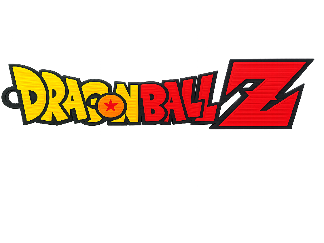 Dragon Ball Z Logo – Multicolor Wall Art AMS