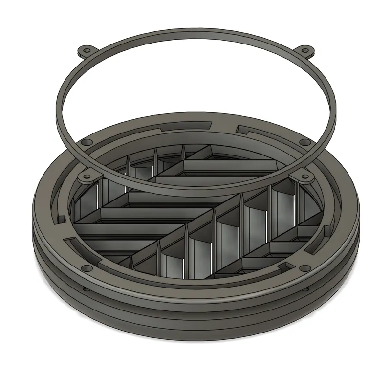 EcoFlow Wave 2 & 3 large tube window vent