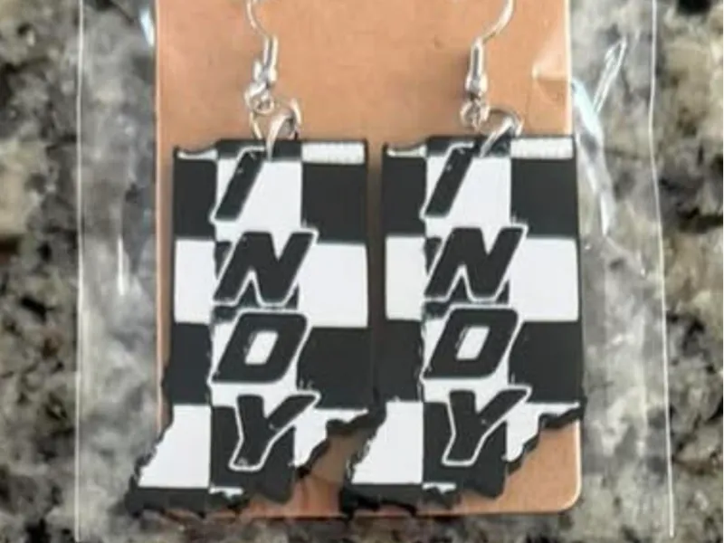 Indy 500 Earrings 