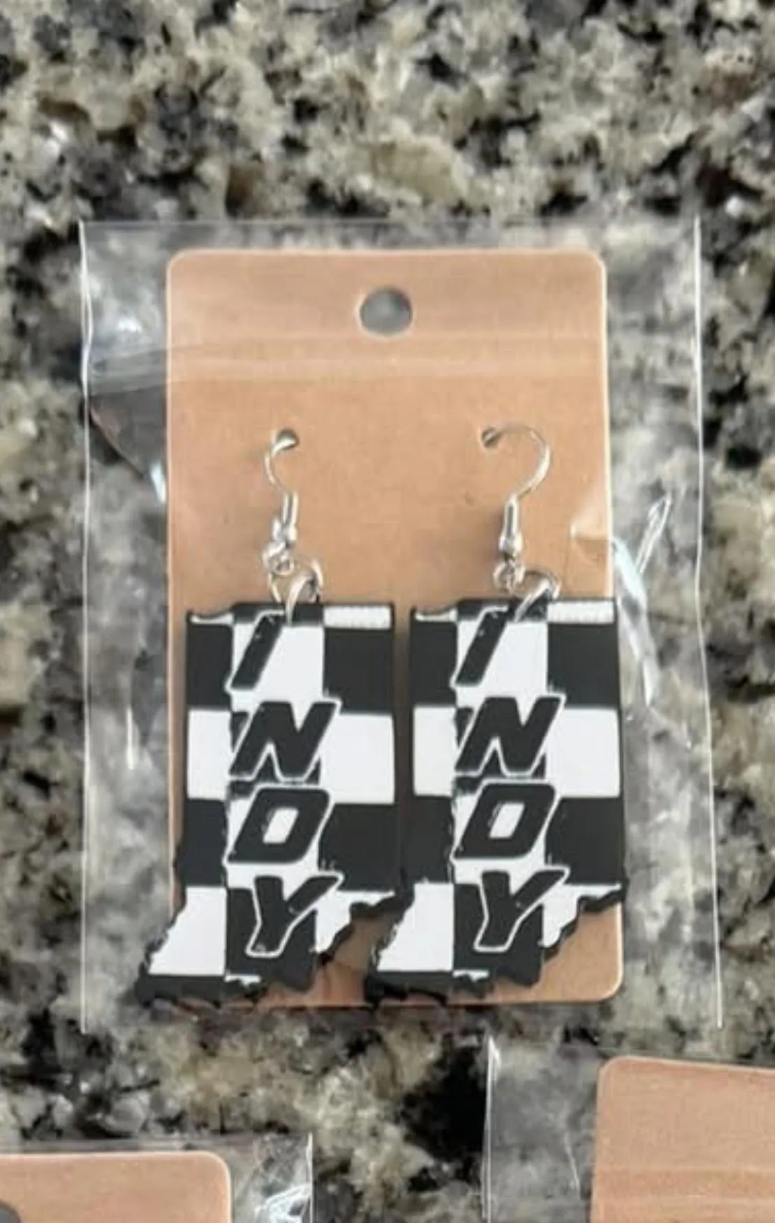 Indy 500 Earrings view 2