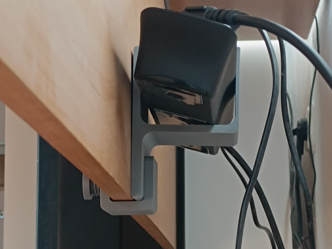 Modular Desk Clamp Power Strip Holder