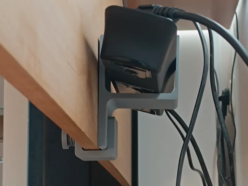 Modular Desk Clamp Power Strip Holder
