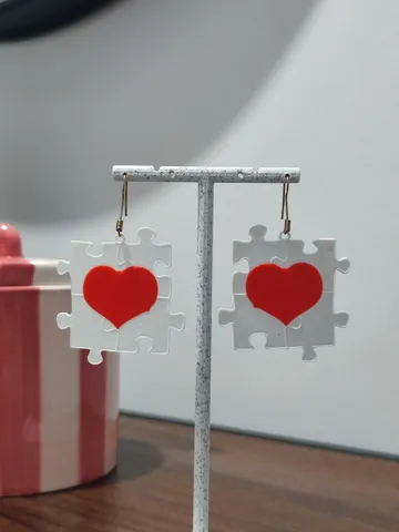 Pendientes: Aretes Encaje de Amor — vista de referencia 3