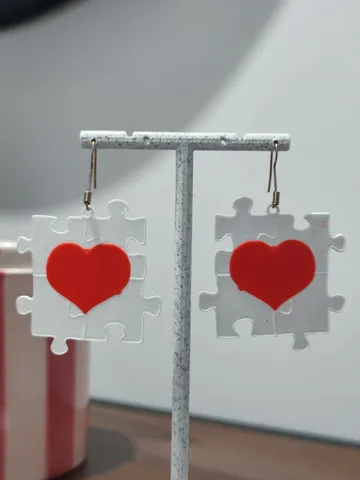 Pendientes: Aretes Encaje de Amor — vista de referencia 4