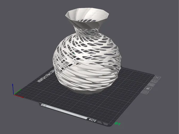 Vase déco simple