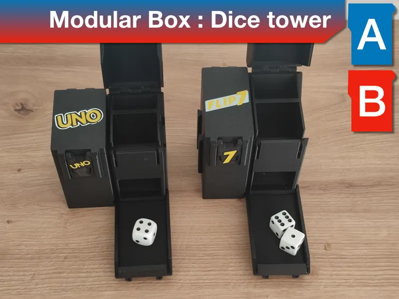 Modular Game Boxes B - Dice tower