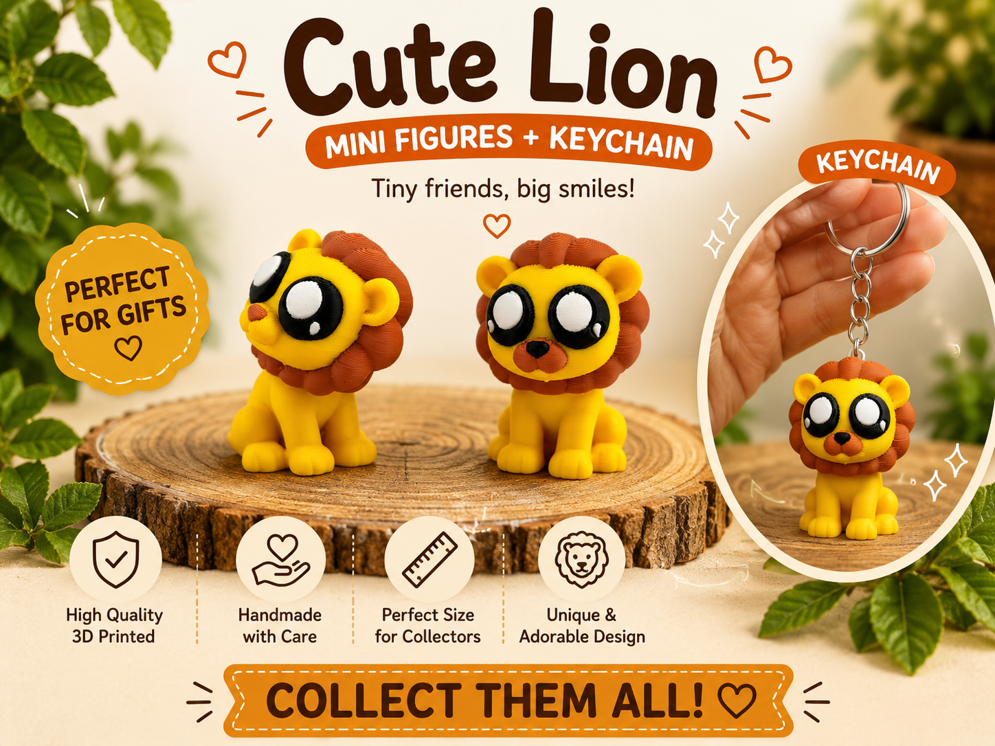 leon Flexi Mini Toy Keychain Fidget Articulated