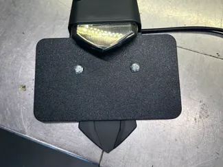 motorcycle license plate holder 
