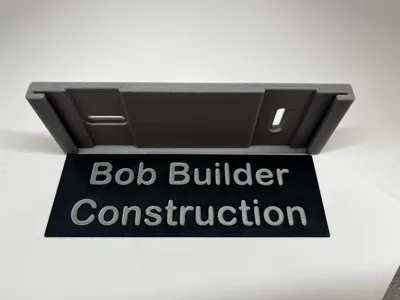 Customizable office sign