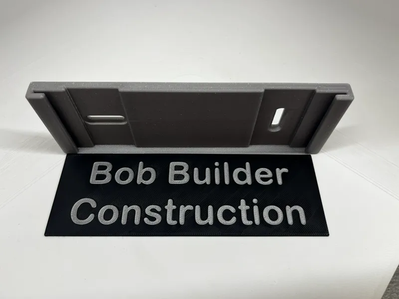 Customizable office sign