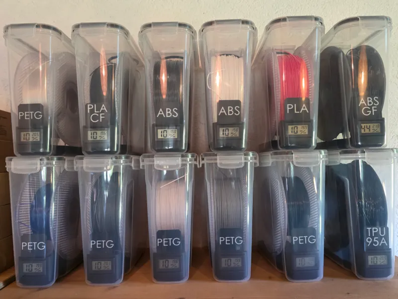 Filament Storage Box Inserts