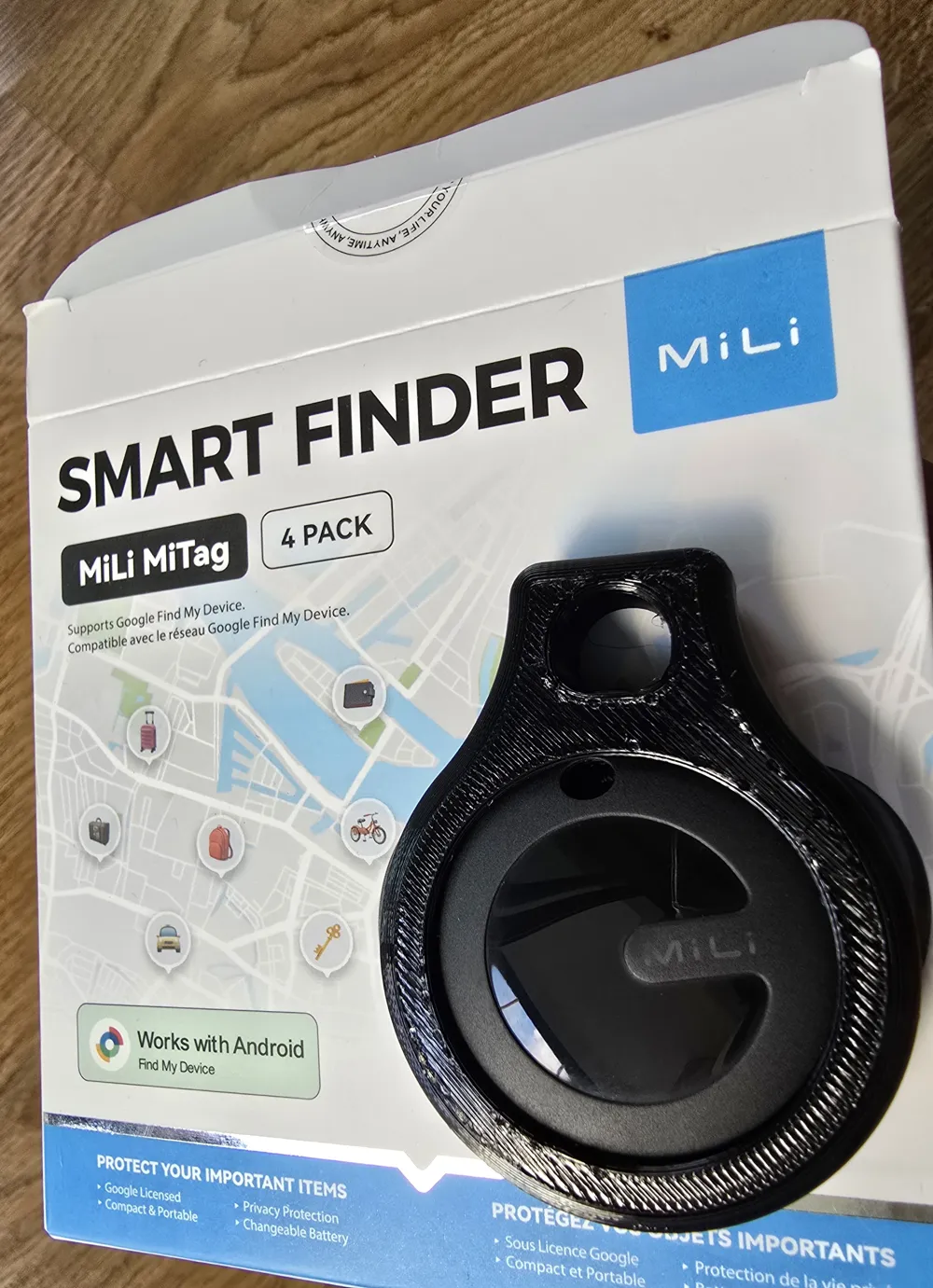 MiLi MiTag keychain - TPU Remixed by Leo MakerWorld: Download Free 3D ...