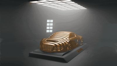 Layered Sculpt | Audi R8