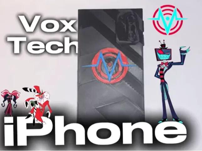 Vox Tech Phone (Hazbin Hotel Inspired)