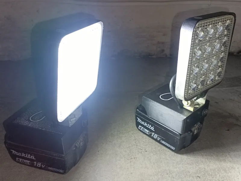 Makita battery lamp