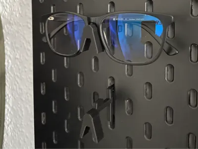 Ikea Skadis Minimalist Glasses Holder