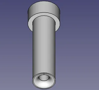 Filament feedthrough plug