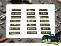 Toolbox labels AJ