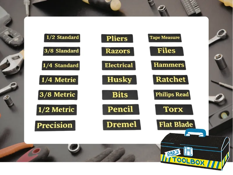 Toolbox Lables AJ