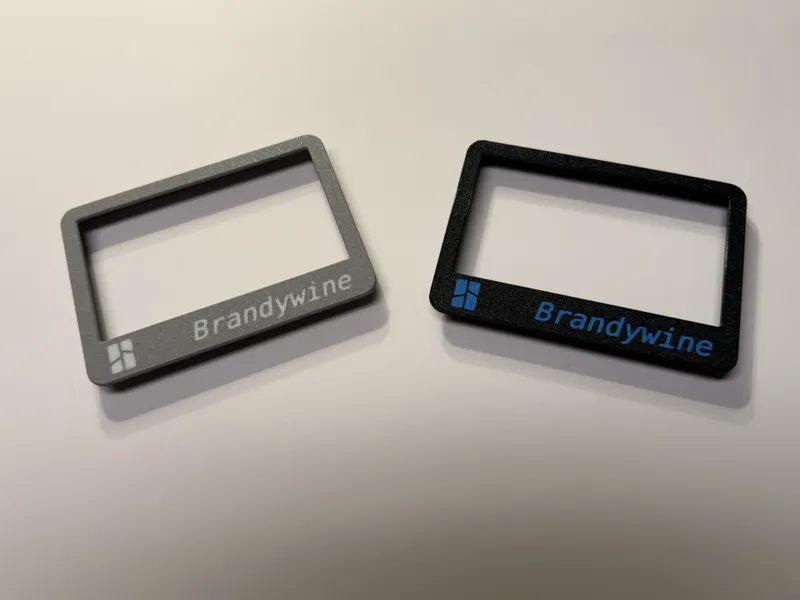 P2S / X2D LCD Screen Bezel with Customizable Name