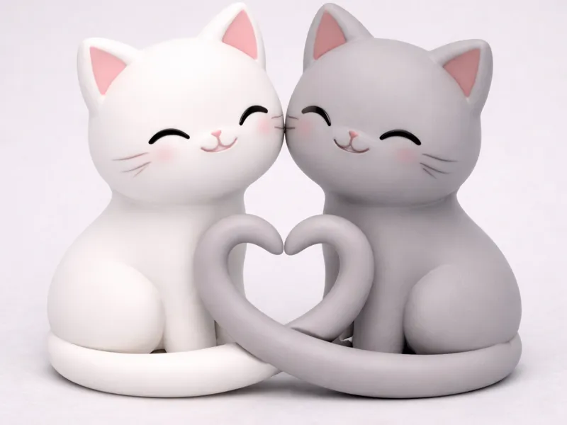 Love Knot Cats