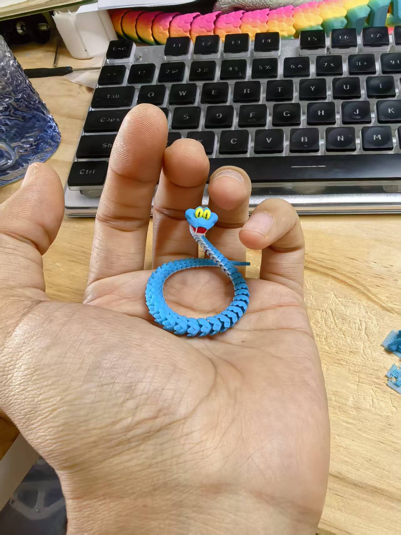 Miniatura 10 do modelo 3D 新款小蛇