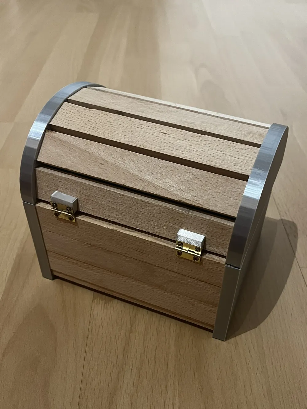 Treasure Chest / Memory Box with Blocks - Free 3D Print Model - MakerWorld