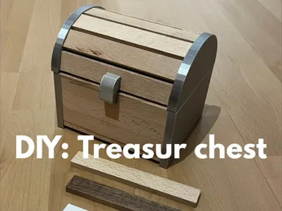 Treasure Chest / Memory Box with Blocks