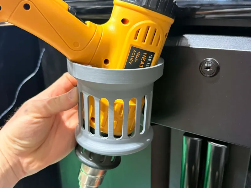 Organizer - Heat Gun 02 Wall Mount