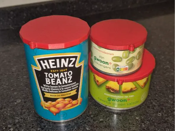 Food can cover (3 sizes) 67mm, 75mm, 86mm