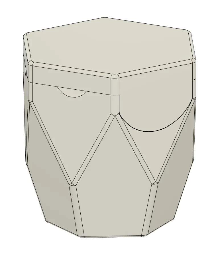 A jar with cover